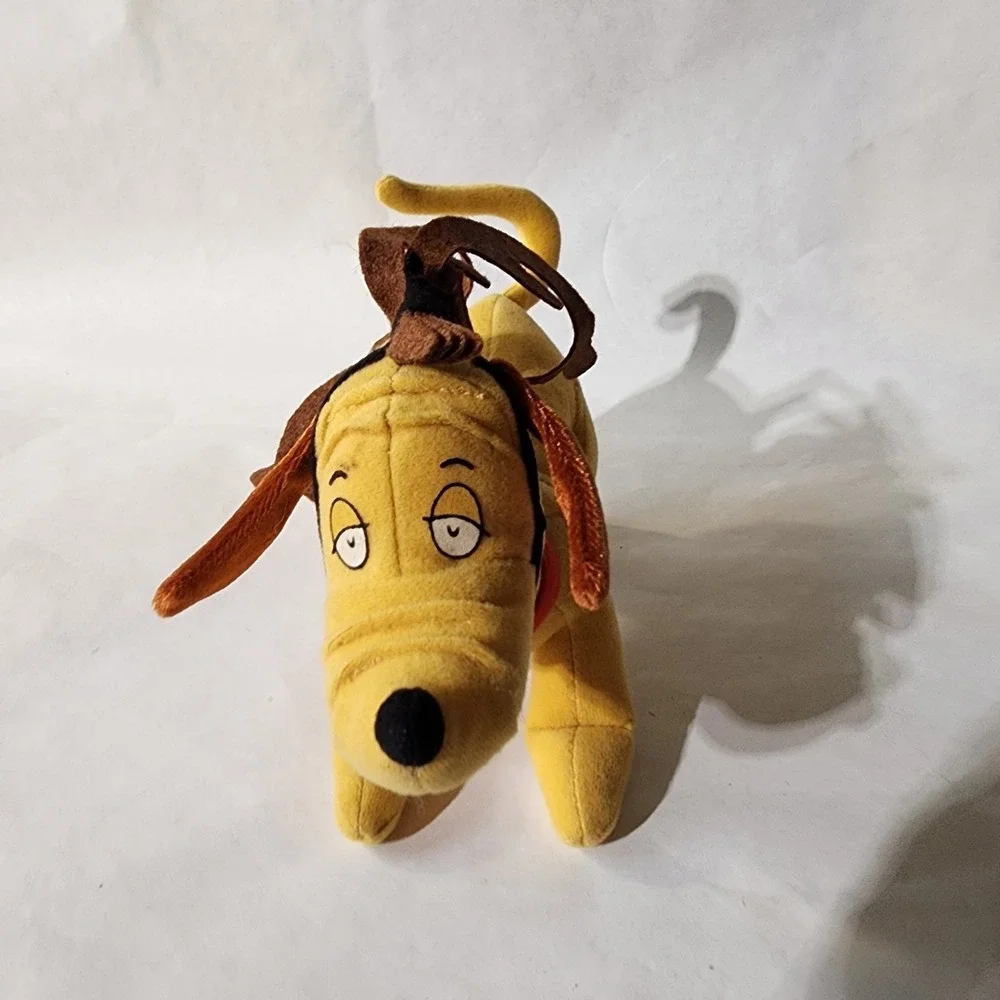 Hallmark Dr Seuss How the Grinch Stole Christmas‎ Max Dog Plush 1998 Stuffed Toy